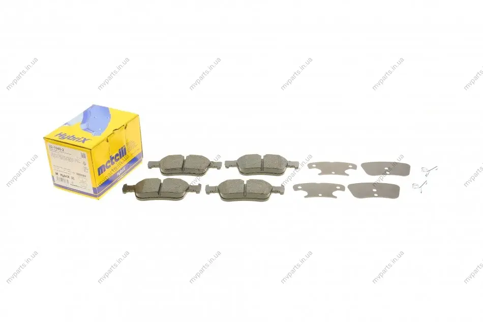 Колодки гальмівні (задні) Ford Mondeo/Galaxy/S-Max 14-/Kuga 12-/Ford (США) Edge 06- METELLI Metelli 22-1040-2 (фото 1)