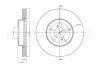 Диск гальмівний (передній) Toyota Rav 4 1.8-2.0 00-05 (275x25) METELLI Metelli 23-0801C (фото 1)