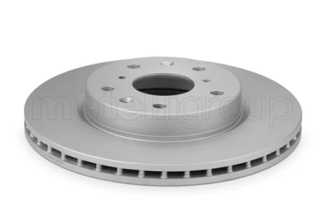 Диск гальмівний (передній) Fiat Sedici 06-14/Suzuki SX4 06-/Peugeot 208 18- (280x22) (з покр.) (вент) METELLI Metelli 23-0895C