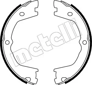 Колодки ручника Iveco Daily II/III/VI 86- (190x42) METELLI Metelli 53-0086