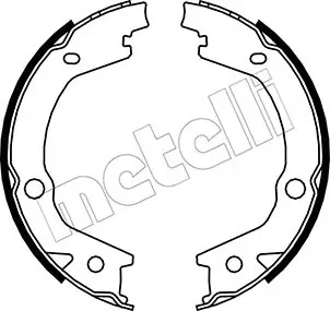Колодки ручника Hyundai Tucson 04-//Kia Sportage 04- (170x27) METELLI Metelli 53-0184