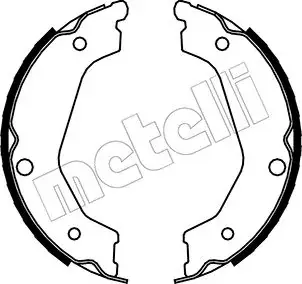 Колодки ручника Kia Sorento I 02-11 (190x40) METELLI Metelli 53-0227 (фото 1)