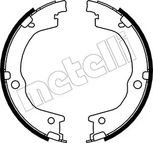 Колодки ручника Hyundai Santa Fe/Kia Sorento I 06-12 (190x32) METELLI Metelli 53-0230