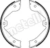 Колодки ручника Audi Q7/VW Touareg/Porsche Cayenne/Land Rover Range Rover 2.5-6.0 02- (210x31) METELLI Metelli 53-0244 (фото 1)