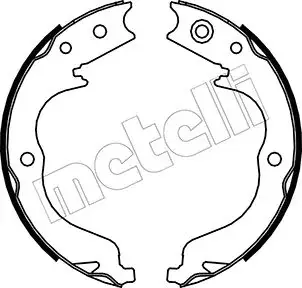 Колодки ручника Mitsubishi Grandis 04-/Outlander II/Subaru Forester 08- (190x32) METELLI Metelli 53-0268 (фото 1)