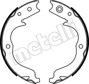 Колодки ручника Mitsubishi Grandis 04-/Outlander II/Subaru Forester 08- (190x32) METELLI Metelli 53-0268