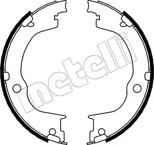 Колодки ручника Opel Antara/Chevrolet Captiva 06- (180x26) METELLI Metelli 53-0317 (фото 1)
