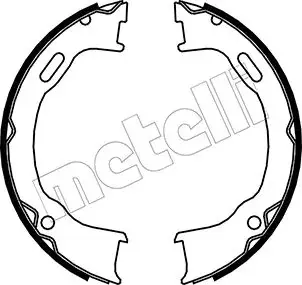 Колодки ручника Jeep Cherokee/Wrangler 01-08 (184x31) METELLI Metelli 53-0364 (фото 1)