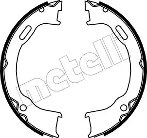 Колодки ручника Jeep Cherokee/Wrangler 01-08 (184x31) METELLI Metelli 53-0364