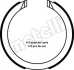 Колодки ручника Mazda CX-7/CX-9 06- (190x25) METELLI Metelli 53-0491 (фото 1)