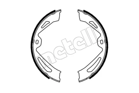 Колодки ручника Audi E-Tron GT 20-/Porsche Cayenne III 18-/Panamera II 16- (210x30) METELLI Metelli 53-0726