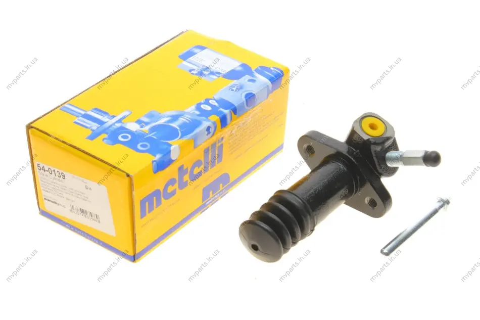 Циліндр зчеплення (робочий) Chevrolet Lacetti/Rezzo 05-/Daewoo Lanos/Sens/Leganza 97-02/Nubira 97- METELLI Metelli 54-0139 (фото 1)