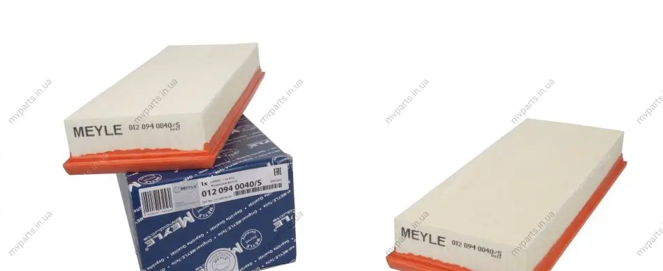 Фільтр повітряний MB (W220) 3.2CDI (к-кт 2шт) 012 094 0040/S MEYLE 012-094-0040-S (фото 1)