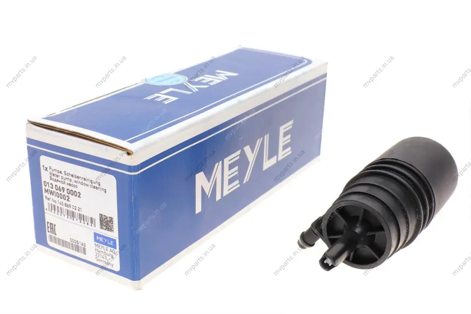 Насос омивача скла MB E-class (W210) 95-03 013 069 0002 MEYLE 013-069-0002 (фото 1)
