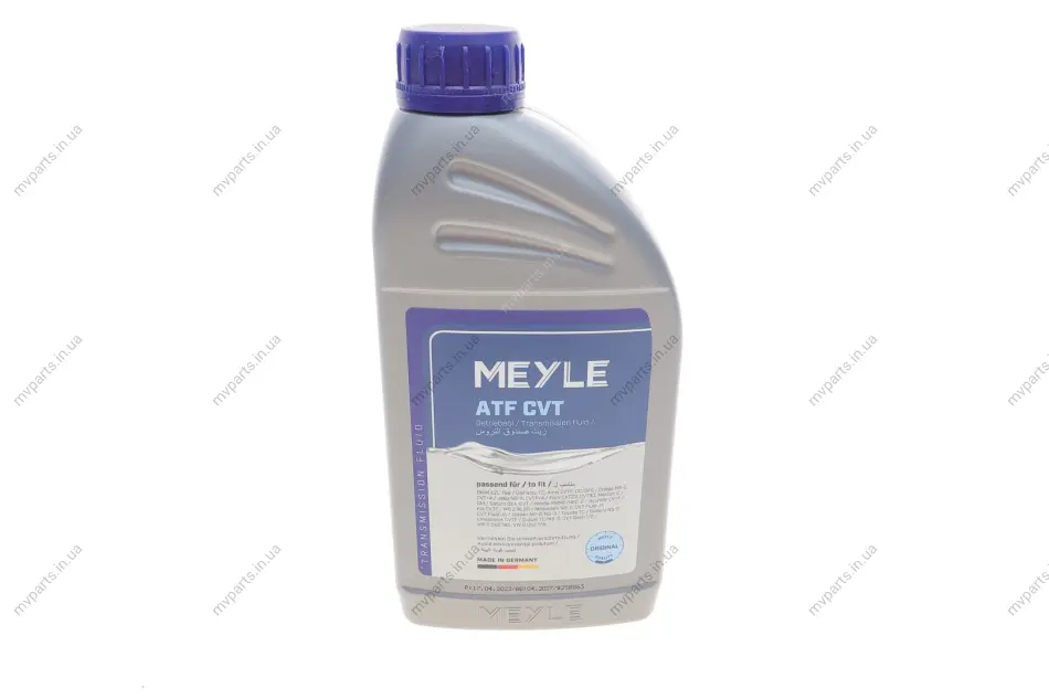 Олива трансмісійна АКПП CVT (1L) MB236.20/VW G 052 180/G 052 516 014 019 3000 MEYLE 014-019-3000 (фото 1)