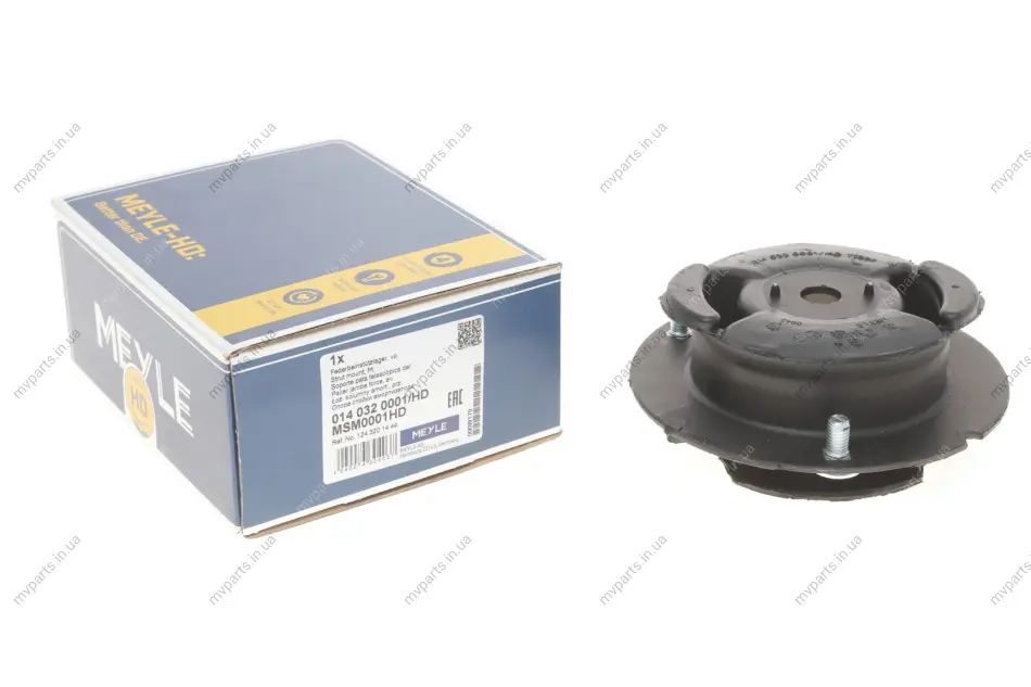 Подушка амортизатора (переднього) MB E-class (W124) 85-98 014 032 0001/HD MEYLE 014-032-0001-HD (фото 1)