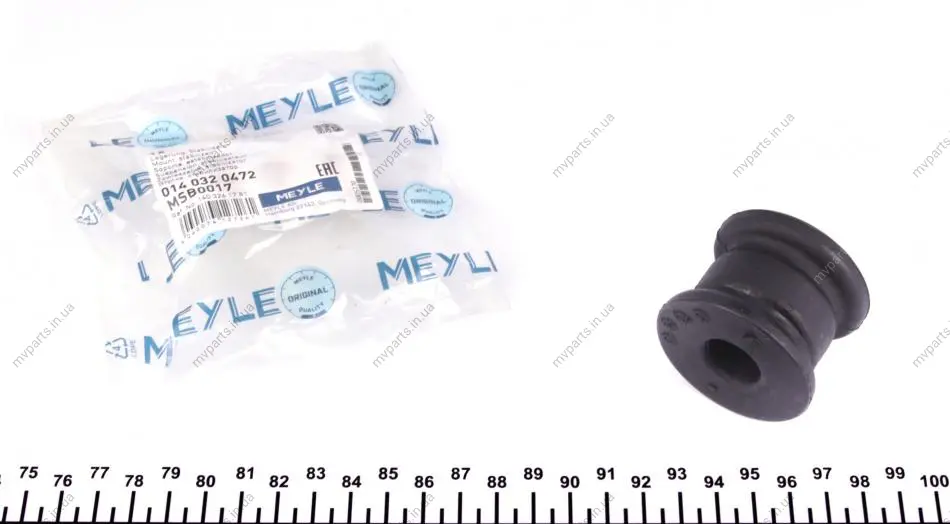 Втулка стабілізатора (заднього) MB S-class (W140) 91-98 (d=17mm) 014 032 0472 MEYLE 014-032-0472 (фото 1)