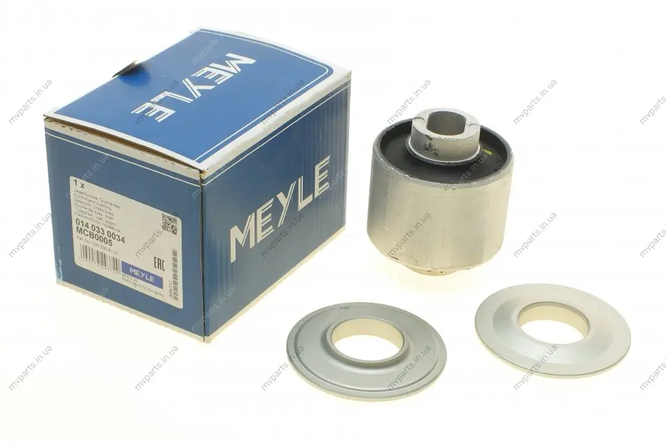Сайлентблок важеля (переднього/зверху) MB S-class (W220) 98-12 014 033 0034 MEYLE 014-033-0034 (фото 1)