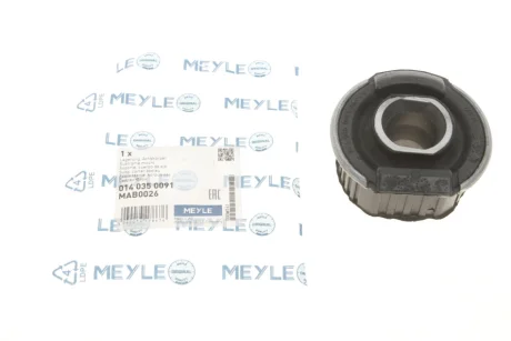 Сайлентблок балки (задньої/спереду) MB A-class (W168) 97-04 014 035 0091 MEYLE 014-035-0091