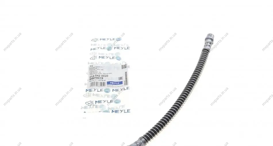 Шланг гальмівний (задній) MB E-class (W211) 02-08 (L=288mm) 014 042 0020 MEYLE 014-042-0020 (фото 1)