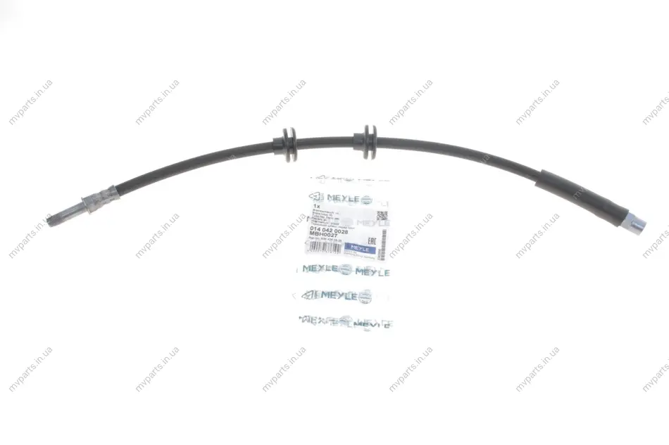 Шланг гальмівний (передній) MB Vito (W638) 96-03 (545mm) 014 042 0028 MEYLE 014-042-0028 (фото 1)