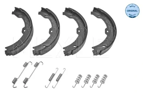 Колодки ручника MB E-class (W211)/CLS-class (C219) 04-10 (180x25) (з пружинками) 014 042 1002/S MEYLE 014-042-1002-S