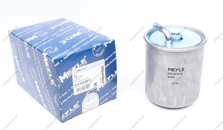 Фільтр паливний MB C-клас (W202/W203) E-клас (W210) M-клас (W163) S-клас (W220) 2.2D/2.7D/3.2D 014 323 0012 MEYLE 014-323-0012 (фото 1)