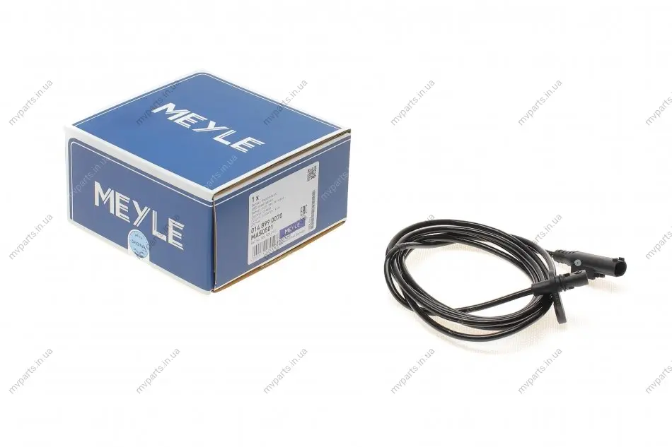 Датчик ABS (задній) MB Sprinter/VW Crafter 11- (R) 014 899 0070 MEYLE 014-899-0070 (фото 1)
