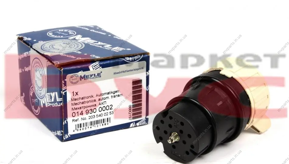 Роз\'єм (фішка) АКПП MB Sprinter 906 06-/Vito (W639) 03- 014 930 0002 MEYLE 014-930-0002 (фото 1)