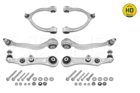 Комплект важелів підвіски (передньої) MB C-class (W205) 13-21/E-class (W213) 16-23 (Airmatic DC) 016 050 0231/HD MEYLE 016-050-0231-HD