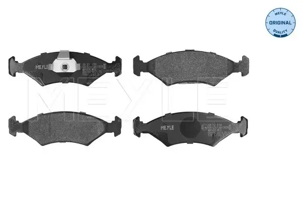 Колодки гальмівні (передні) Ford Escort/Fiesta/Sierra 80-02 025 207 5318 MEYLE 025-207-5318 (фото 1)