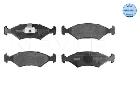 Колодки гальмівні (передні) Ford Escort/Fiesta/Sierra 80-02 025 207 5318 MEYLE 025-207-5318
