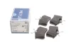 Колодки гальмівні (задні) VW Golf/Passat 83-02/ Peugeot 405 87-96 (87.1x52.8x15.1) 025 209 6115 MEYLE 025-209-6115 (фото 1)