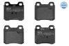 Колодки гальмівні (задні) Opel Astra F/Kadet E/Vectra A 1.8-2.0 86-98 025 211 4015 MEYLE 025-211-4015 (фото 1)