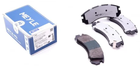 Колодки гальмівні (передні) Mitsubishi Outlander/Lancer/Pajero 90- 025 213 6315/PD MEYLE 025-213-6315-PD