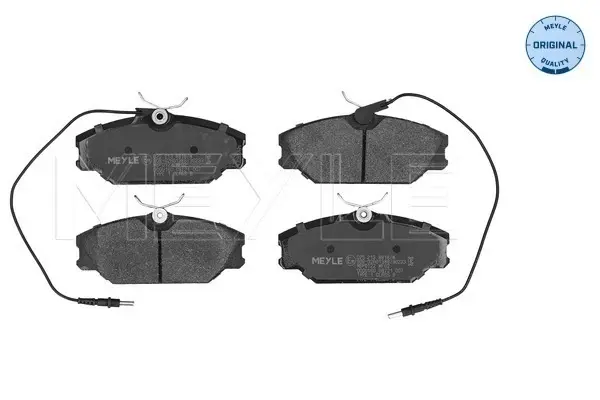 Колодки гальмівні (передні) Renault Laguna I/Megane I 1.6-2.0 i/DT 93-01 025 213 8818/W MEYLE 025-213-8818-W (фото 1)