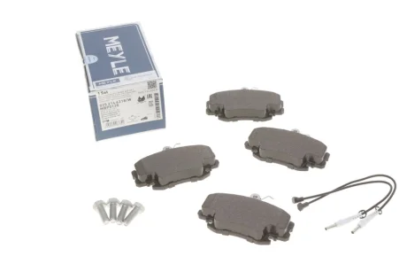 Колодки гальмівні (передні) Dacia Logan 04-/Renault Symbol/Clio/Megane/Peugeot 309 025 214 6318/W MEYLE 025-214-6318-W