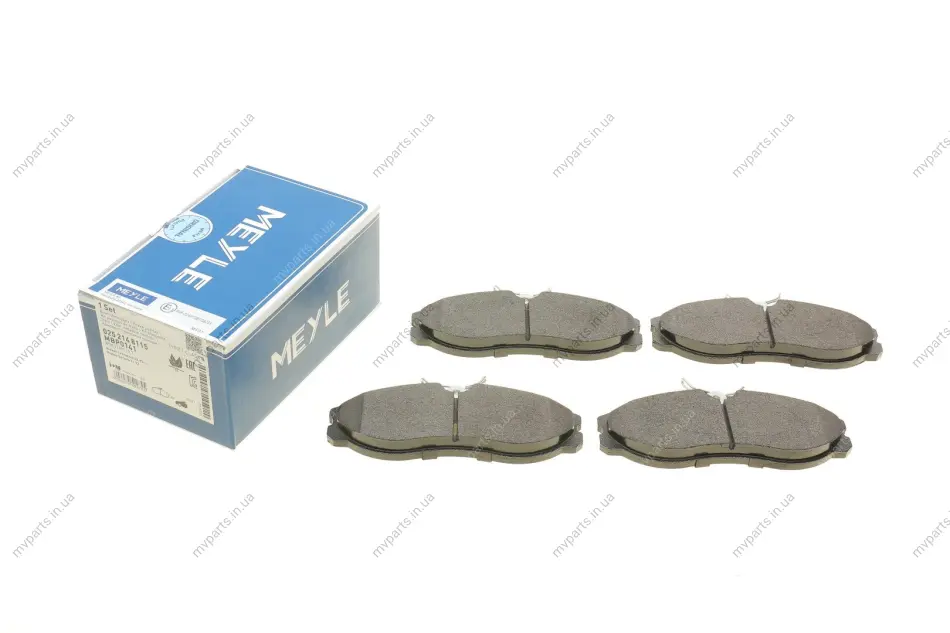 Колодки гальмівні (передні) Nissan Terrano/Venette 94-02 025 214 8115 MEYLE 025-214-8115 (фото 1)