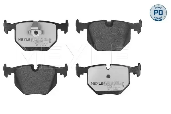 Колодки гальмівні (задні) BMW 3/5/X3/X5 94-12 025 214 8717/PD MEYLE 025-214-8717-PD (фото 1)