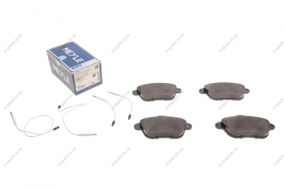 Колодки гальмівні (передні) Peugeot 605 2.0/2.1D/3.0 89-99 025 215 0717/W MEYLE 025-215-0717-W (фото 1)