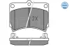 Колодки гальмівні (передні) Kia Rio 00-05/Mazda 323 89-98/121 II 90-96 025 216 5415/W MEYLE 025-216-5415-W (фото 2)