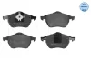 Колодки гальмівні (передні) Ford Galaxy 95-15/Seat Alhambra 96-10/VW Sharan 95-10 (Ate) 025 218 4819 MEYLE 025-218-4819 (фото 1)