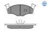 Колодки гальмівні (передні) Seat Cordoba/Ibiza II 93-02/VW Golf III 91-99/Polo 95-02 025 218 6615 MEYLE 025-218-6615 (фото 3)