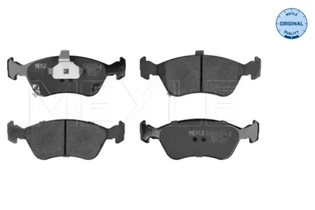Колодки гальмівні (передні) Toyota Avensis 1.6-2.0/2.0TD 97-03 025 219 7617/W MEYLE 025-219-7617-W