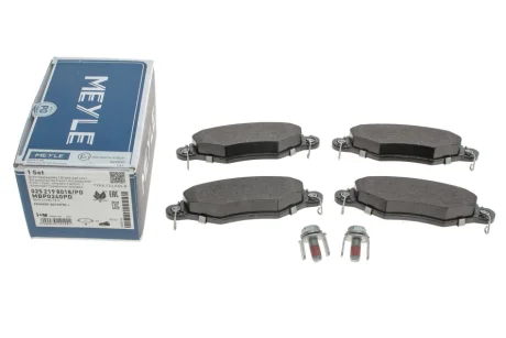 Колодки гальмівні (передні) Renault Kangoo 98- (Bosch) (Platinum) 025 219 8018/PD MEYLE 025-219-8018-PD