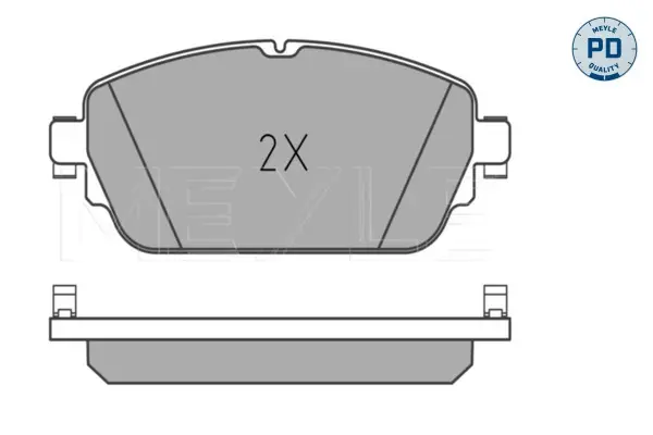Колодки гальмівні (передні) MB C-class (W205/C205)/E-class (W213) 14- 025 220 3119/PD MEYLE 025-220-3119-PD (фото 1)