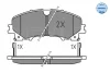 Колодки гальмівні (передні) Nissan X-Trail/Infiniti Q50 13-/Renault Koleos 16- (к-кт)(Akebono) 025 221 1716 MEYLE 025-221-1716 (фото 2)