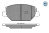 Колодки гальмівні (передні) Opel Insignia 1.5-2.0 CDTi 17- 025 221 3819/PD MEYLE 025-221-3819-PD (фото 3)