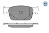 Колодки гальмівні (передні) Audi A4/A5 16- (з датчиком) 025 223 8317/PD MEYLE 025-223-8317-PD (фото 3)
