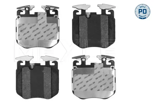 Колодки гальмівні (передні) BMW 3 (G20/G21)/5 (G30/G31)/7 (G11/12)/X5 (G05)/X6 (G06) 17- (Brembo) (Premium) 025 223 9220/PD MEYLE 025-223-9220-PD (фото 1)